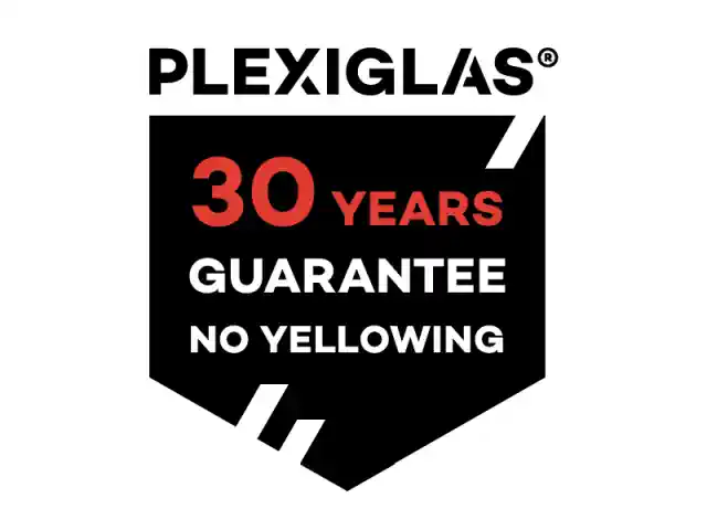 Plexiglas 30 gadu garantija