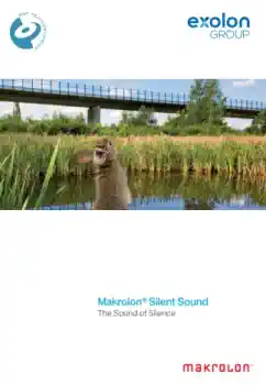 Makrolon skaņas barjeru brošūra